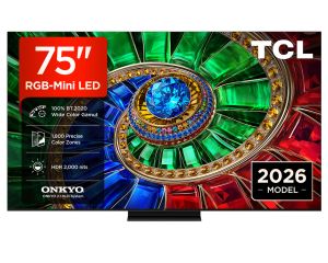 TCL 75RM7L-UK 75" 4K Ultra HD RGB MINI LED Google TV