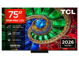 TCL 75RM7L-UK 75" 4K Ultra HD RGB MINI LED Google TV