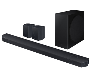 Samsung HW-Q930C Q-Symphony 9.1.4ch Cinematic Dolby Atmos Soundbar with Subwoofer and Rear Speakers