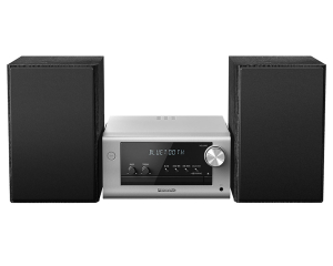 Panasonic SC-PM702-EBS Silver Bluetooth FM/DAB Micro Hifi System